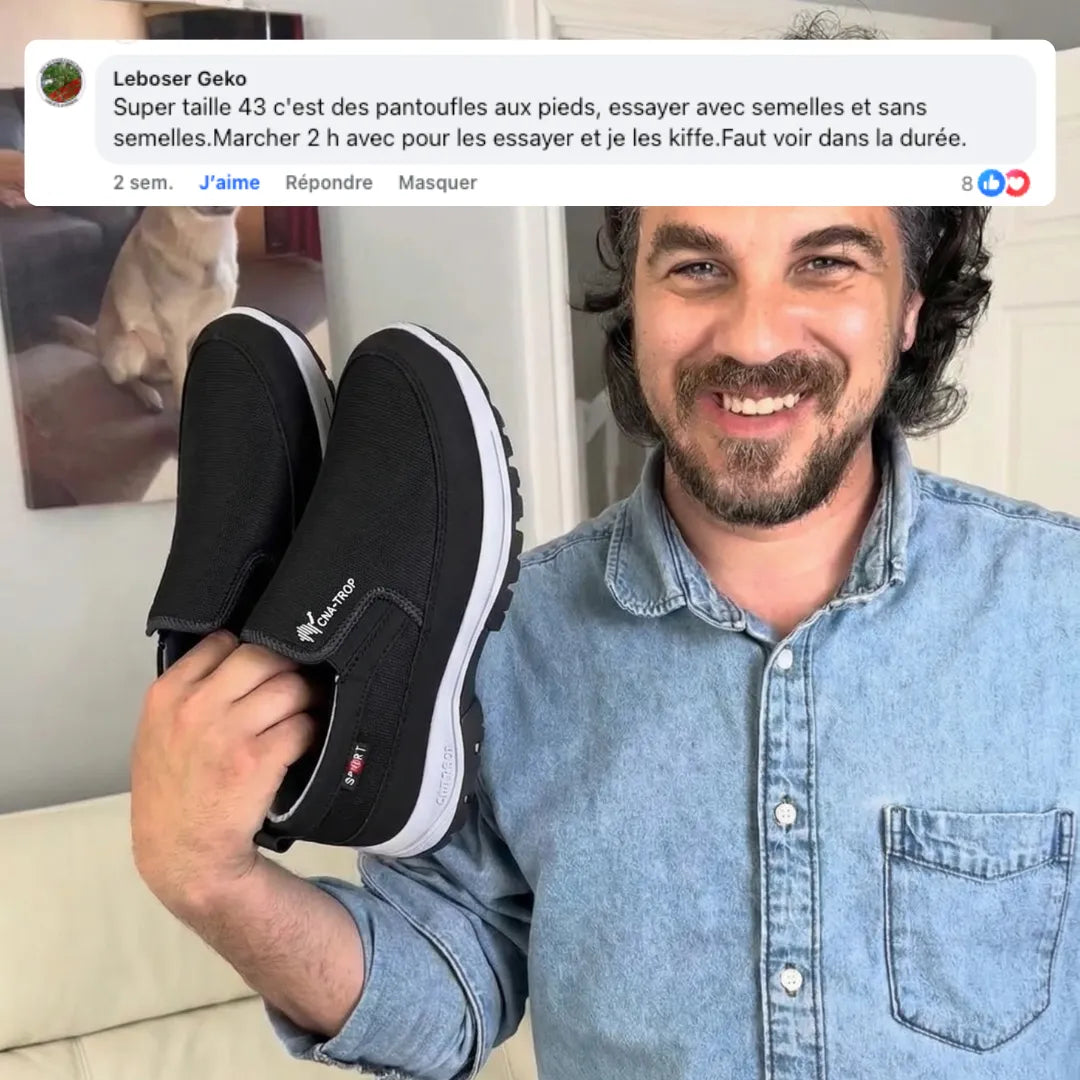 TEST 1 — OrthoSport+™ - Chaussures de marche à confort orthopédique