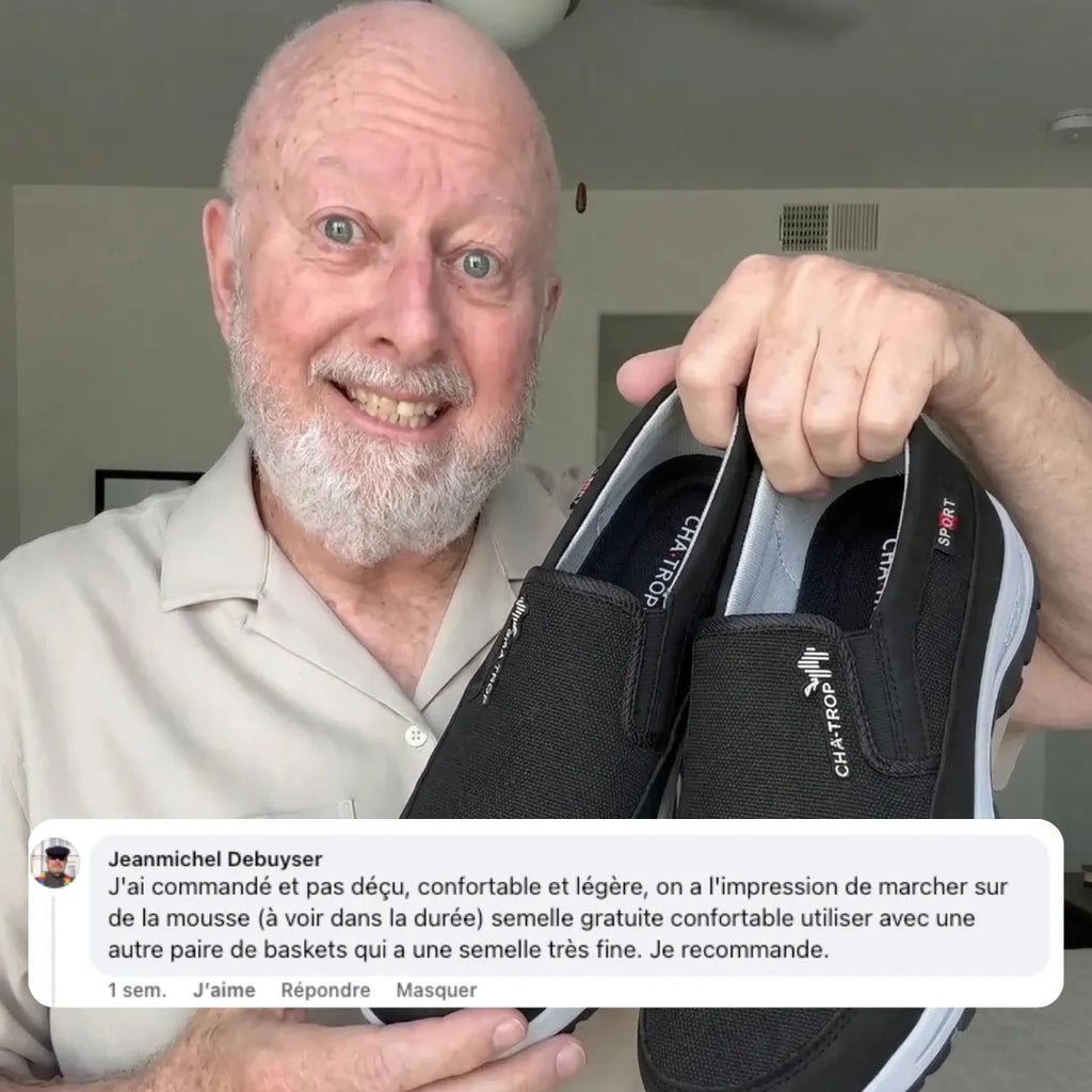 TEST 1 — OrthoSport+™ - Chaussures de marche à confort orthopédique