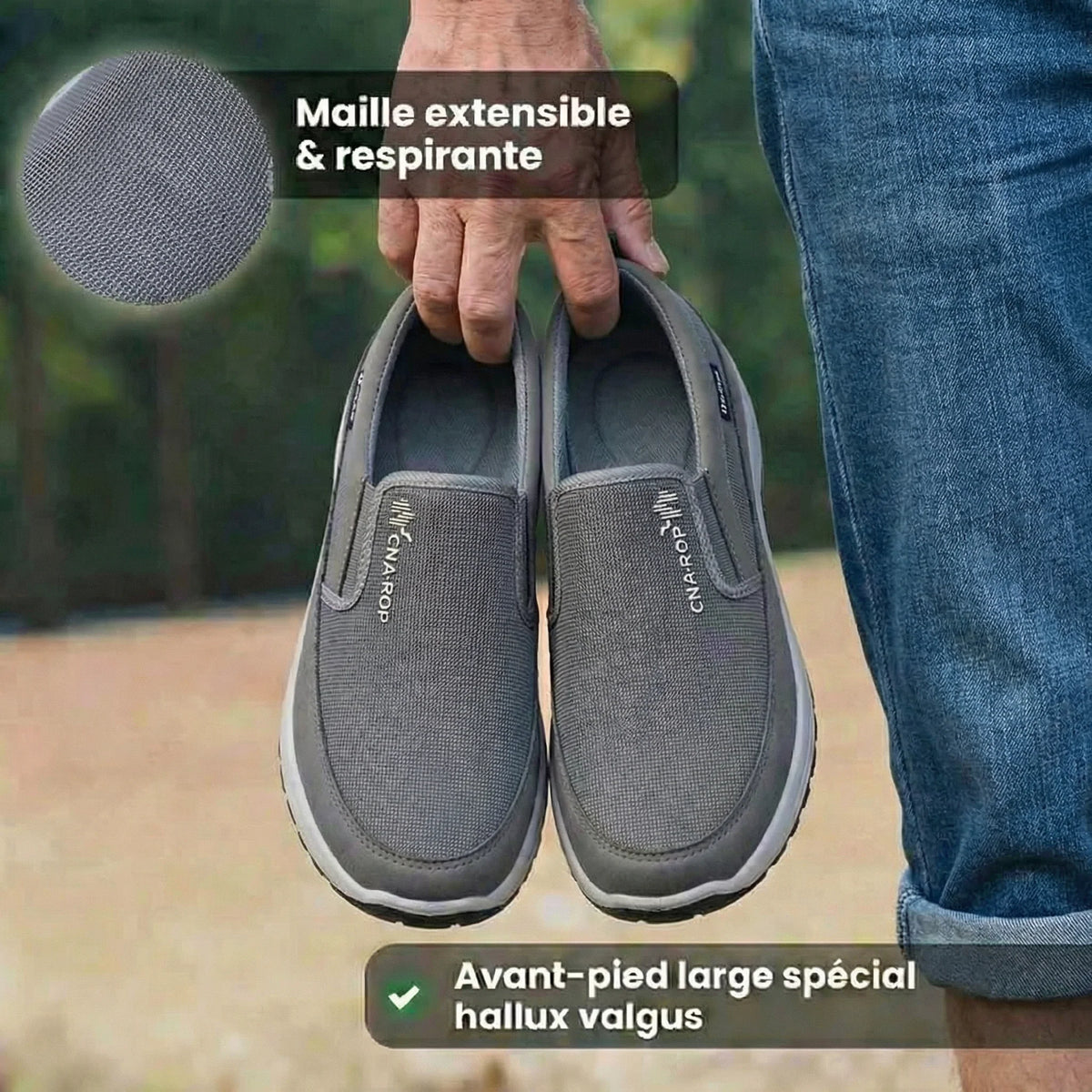 TEST 1 — OrthoSport+™ - Chaussures de marche à confort orthopédique
